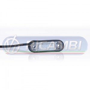 FANALINO INGOMBRO A INCASSO 2 LED ROSSO